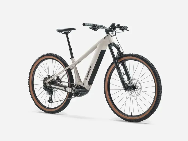 Trek Powerfly+ 8 eMountain Bike in Buff Beige/Supernova-1