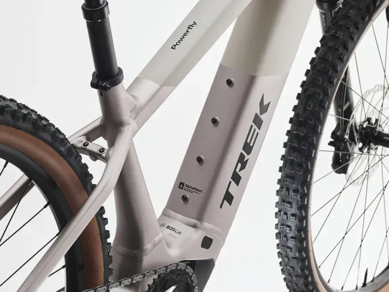 Trek Powerfly+ 8 eMountain Bike in Buff Beige/Supernova-4