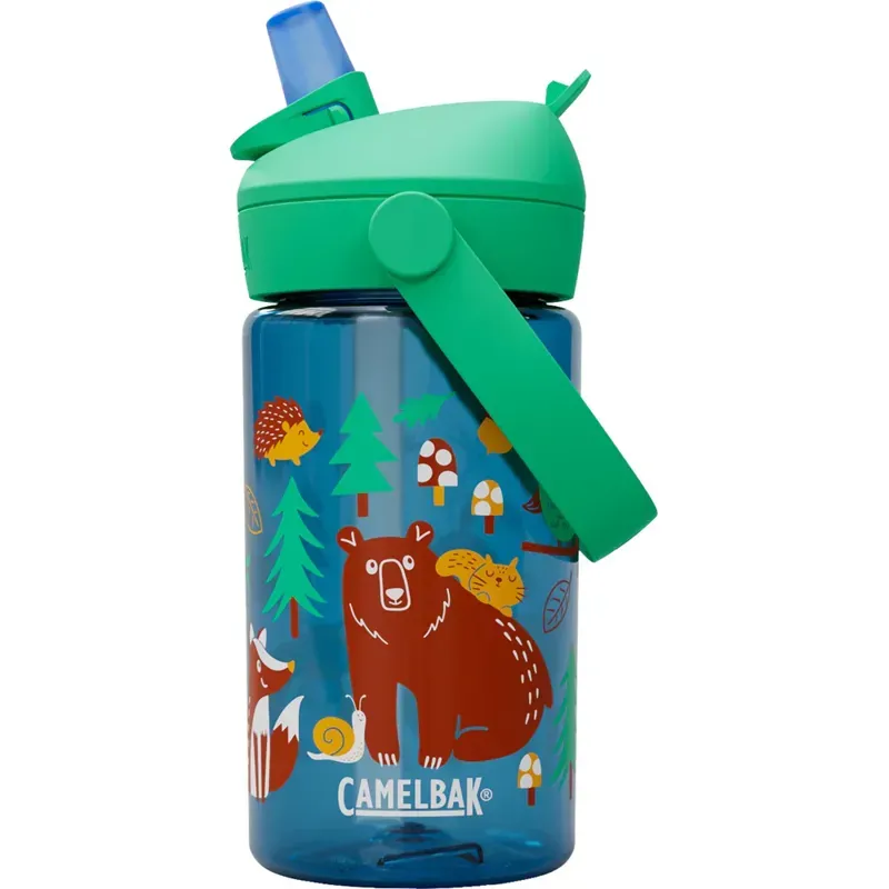 CamelBak Thrive Flip Straw Kids Bottle 400ml In Friendly Forest