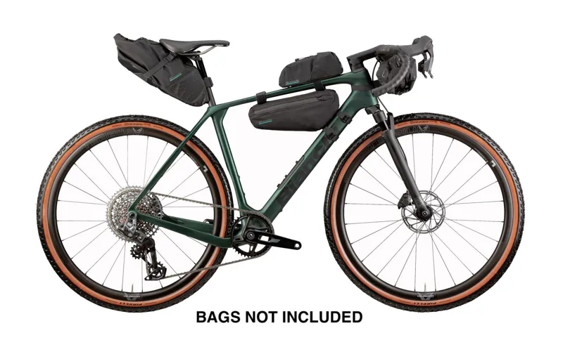 Bianchi Arcadex Pro Rival GX AXS E1 1x12sp Gravel Bike in Forest Green