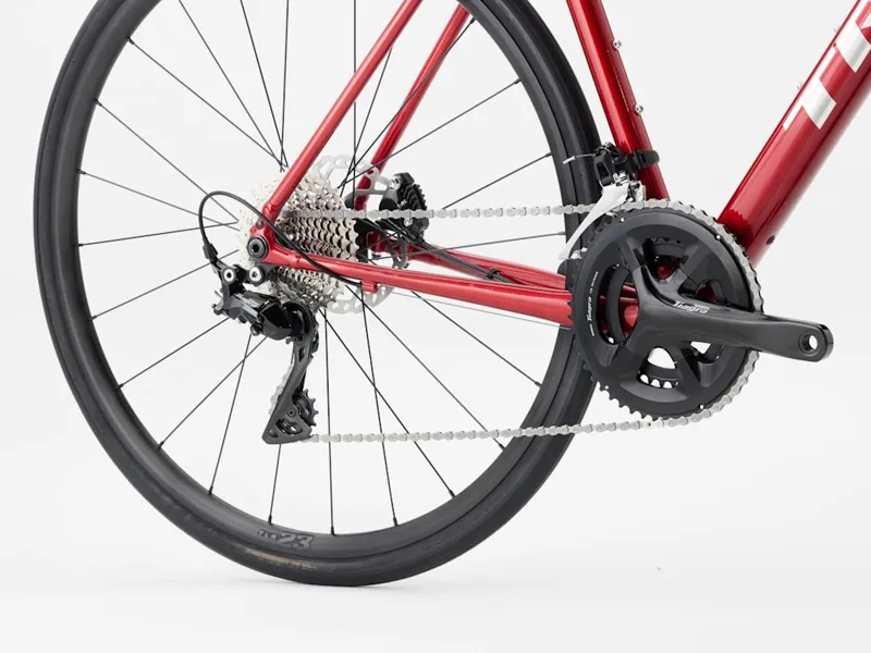 2027 Trek Domane AL 4 Endurance Road Bike in Fury Red-4