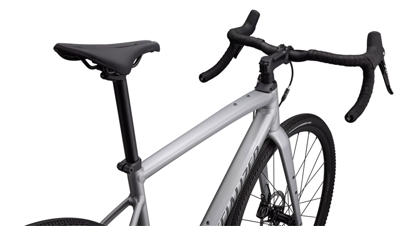 2023 Specialized Diverge Comp E5 Gravel Bike in Silver Dust/Smoke-3