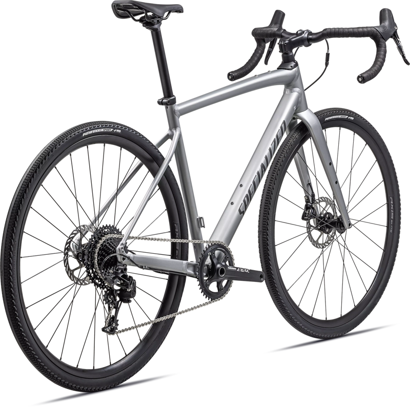 2023 Specialized Diverge Comp E5 Gravel Bike in Silver Dust/Smoke-2