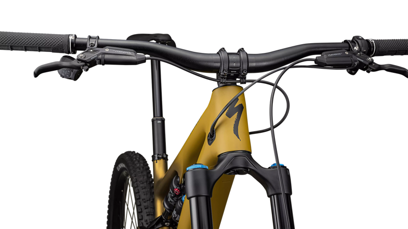 2023 Specialized Levo SL Expert Carbon eMountain Bike in Harvest Gold/Obsidian/Silver-4