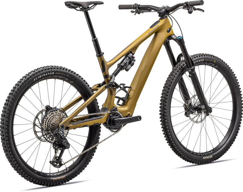 2023 Specialized Levo SL Expert Carbon eMountain Bike in Harvest Gold/Obsidian/Silver-2