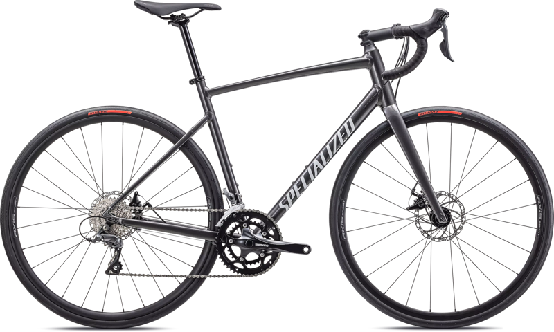 2024 Specialized Allez Road Bike In Smoke/White/Silver