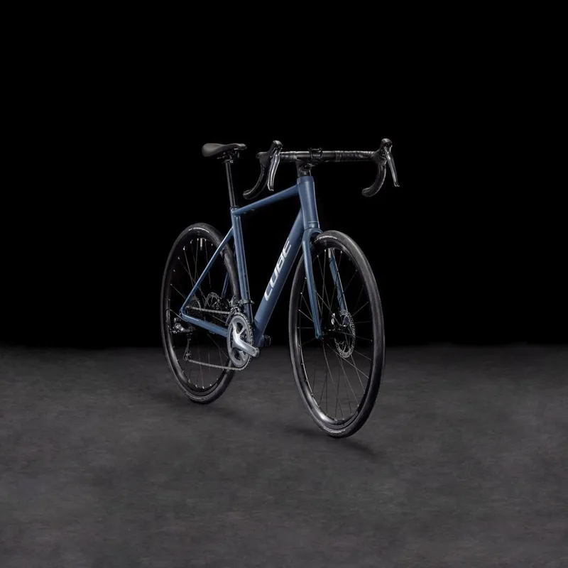 2025 Cube Attain Pro Road Race Bike in Night Flight/Grey-1