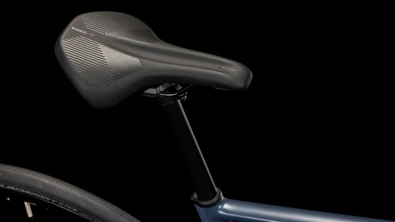 2025 Cube Attain Pro Road Race Bike in Night Flight/Grey-3