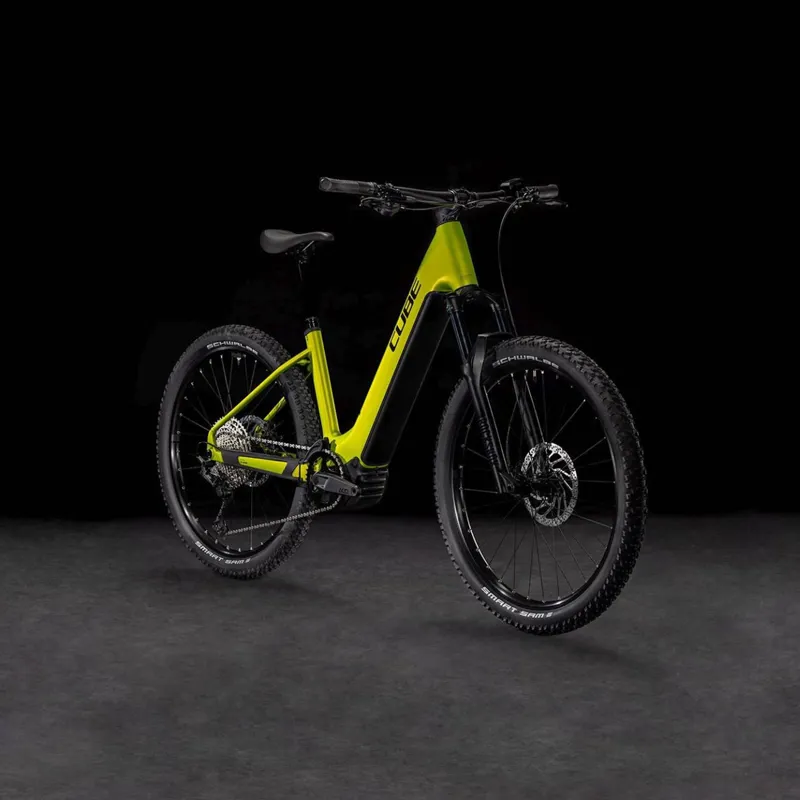 2025 Cube Reaction Hybrid Race 800 E-MTB in Lizard/Black-3