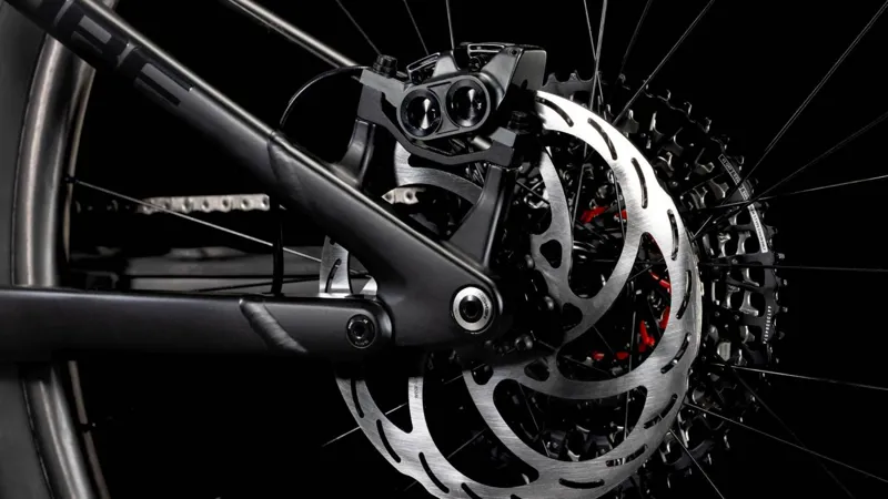 2025 Cube Stereo Hybrid one44 HPC SLT eMountain Bike in Liquid Lava/Black-3