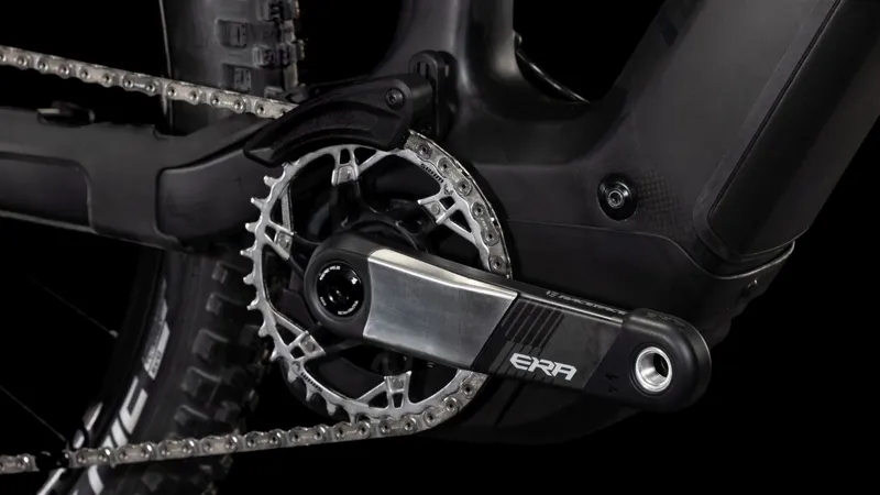 2025 Cube Stereo Hybrid one44 HPC SLT eMountain Bike in Liquid Lava/Black-4