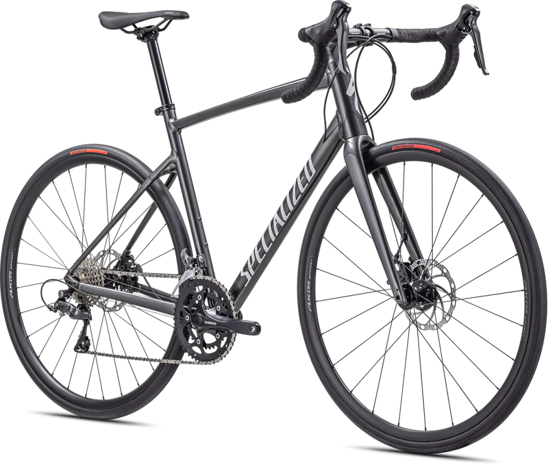 2025 Specialized Allez Road Bike in Smoke/White/Silver-1