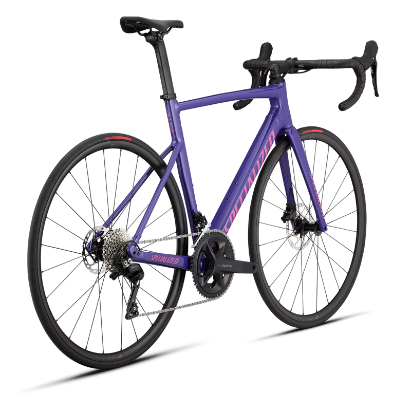 2025 Specialized Allez Sprint Comp Road Bike in Purple Haze and Rebel Pink-1