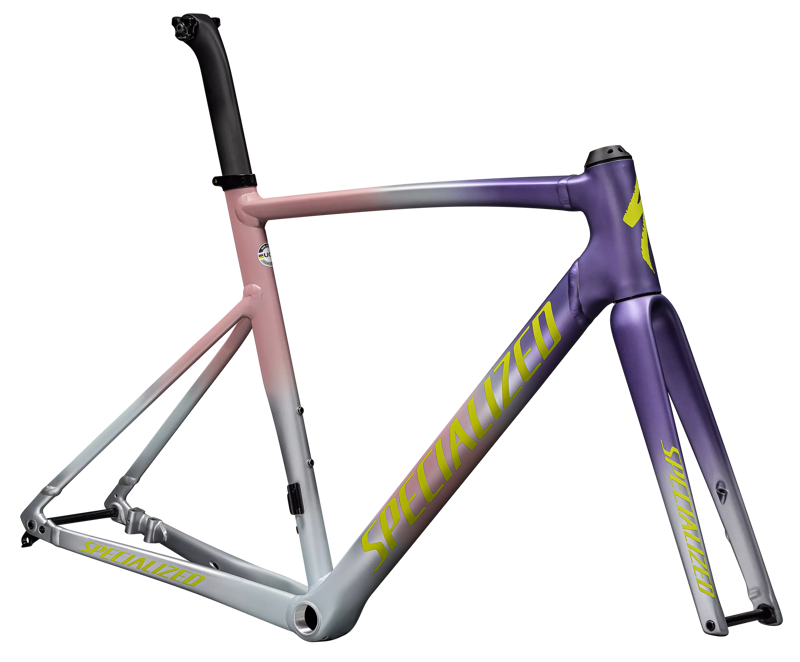 2025 Specialized Allez Sprint Road Bike Frameset Pink Multicolour-1