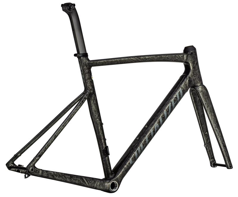 2025 Specialized Allez Sprint Road Frameset in Charcoal Strata/Fog-2