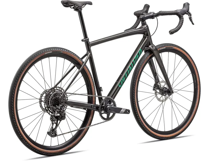 2025 Specialized Diverge Comp E5 Gravel Bike in Obsidian/Pine Green-2