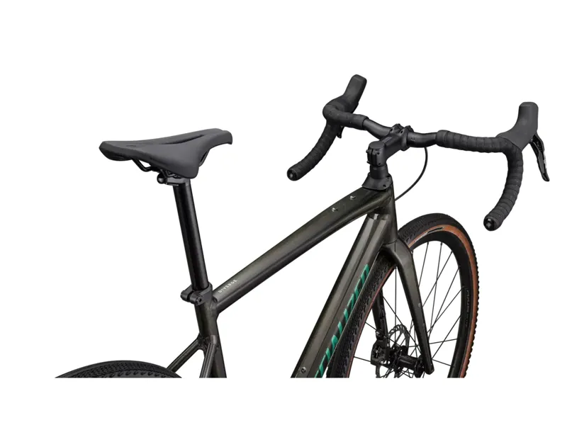 2025 Specialized Diverge Comp E5 Gravel Bike in Obsidian/Pine Green-3