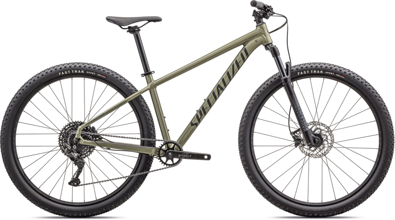 2025 Specialized Rockhopper Comp Mountain Bike Gloss Metallic Spruce Green
