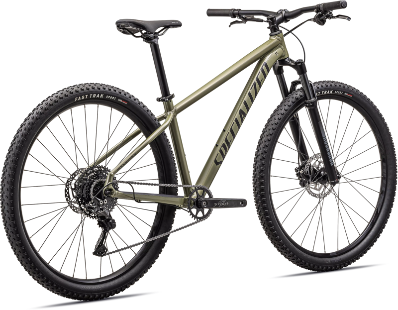 2025 Specialized Rockhopper Comp Mountain Bike Gloss Metallic Spruce Green-2