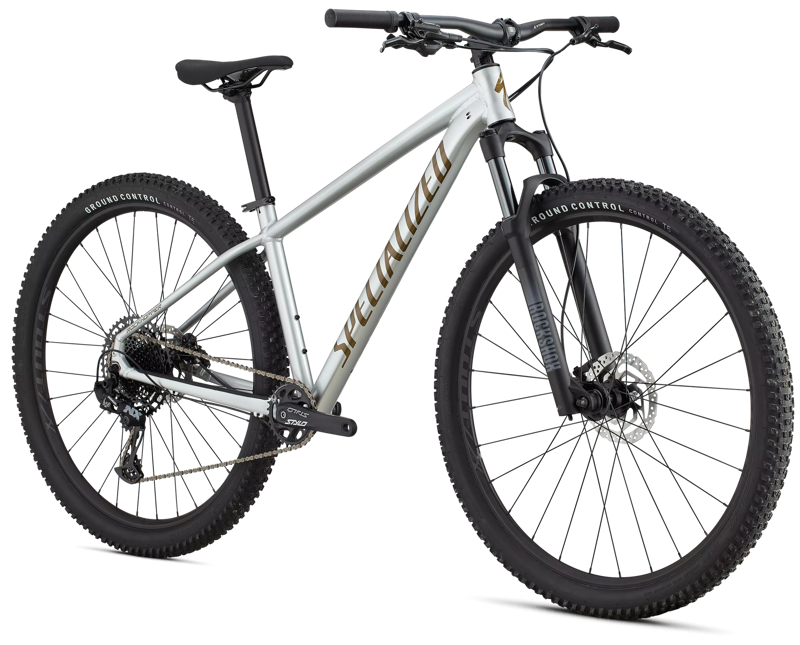 2025 Specialized Rockhopper Expert Mountain Bike in Silver-1