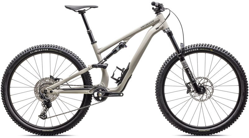 2025 Specialized Stumpjumper 15 Alloy Mountain Bike In Gloss White Mountains/Dark Moss Green