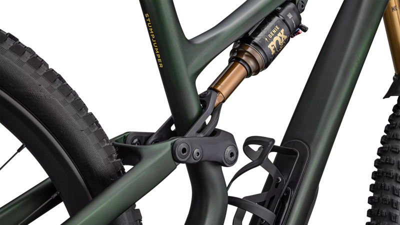 2025 Specialized Stumpjumper 15 Pro Mountain Bike in Green Tint/Gunmetal/Metallic Sulphur-6