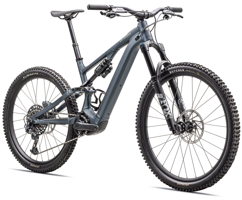 2025 Specialized Turbo Levo SL Comp Alloy eMountain Bike in Cast Blue Metallic/Dark Navy/White Mountains-1