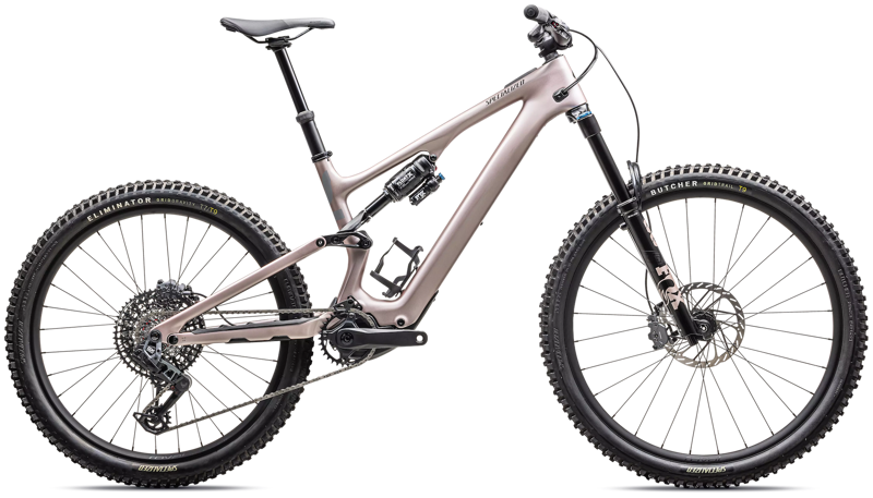 2025 Specialized Turbo Levo SL Expert eMountain Bike in Champaign/Cool Grey/Metallic Obsidian