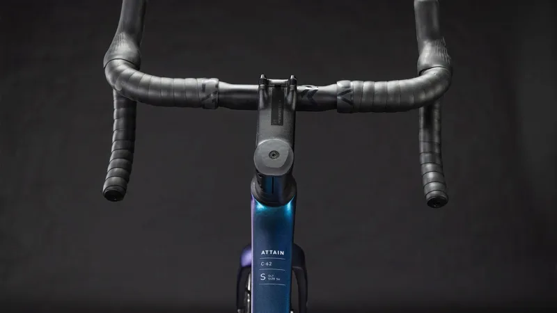 2026 Cube Attain C:62 SLT Road Bike In Shift Mint/White-6