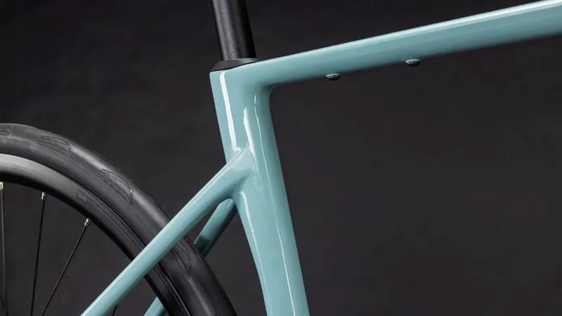 2026 Cube Attain C:62 Carbon Race Road Bike In Skylight Blue/Cyan-3
