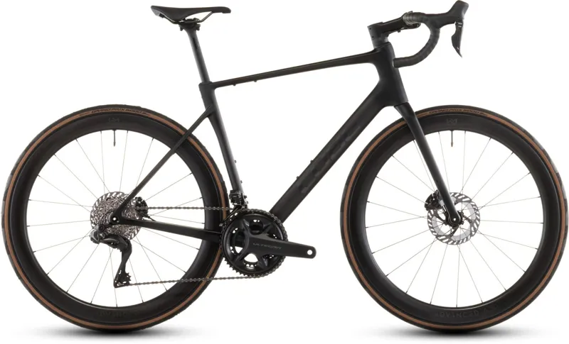 2026 Cube Attain C:62 SLT Carbon Road Bike In Carbon/Coal Chrome