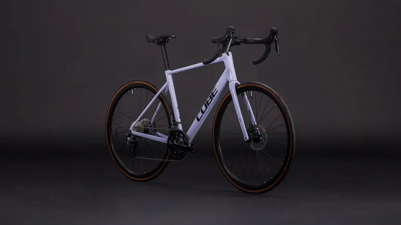 2026 Cube Attain Race Road Bike In Cyclamen/Black-1