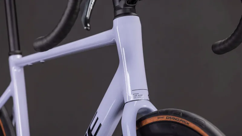 2026 Cube Attain Race Road Bike In Cyclamen/Black-2