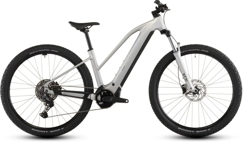 2026 Cube Reaction Hybrid One 600 E-MTB in Sleek Grey/Prism-2