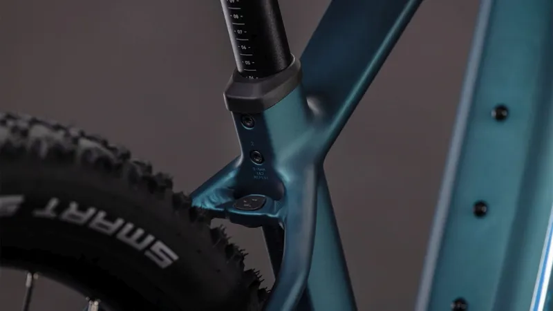 2026 Cube Reaction Hybrid One 800 E-MTB in Royal Green/Prism-8