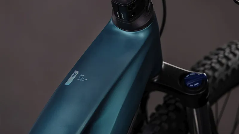 2026 Cube Reaction Hybrid One 800 E-MTB in Royal Green/Prism-10