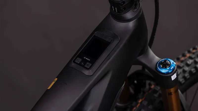 2026 Cube Stereo Hybrid One44 HPC E-MTB In Carbon/Gold-6