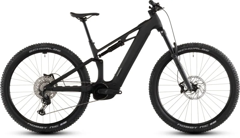 2026 Cube Stereo Hybrid One44 HPC Race 800 E-MTB In Blackline