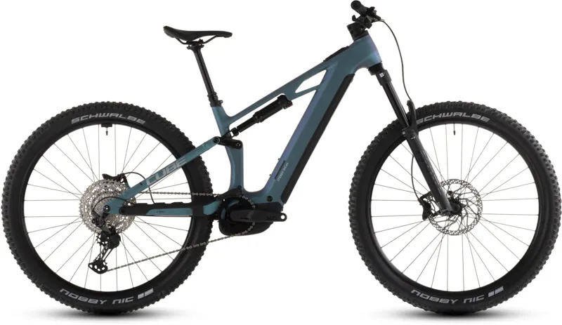 2026 Cube Stereo Hybrid One44 HPC Race 800 E-MTB In Smaragdgrey/Prism
