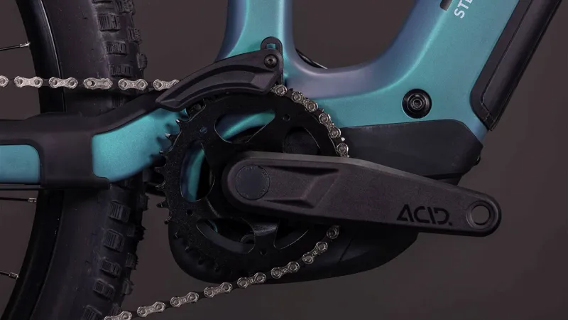 2026 Cube Stereo Hybrid One44 HPC Race 800 E-MTB In Smaragdgrey/Prism-4