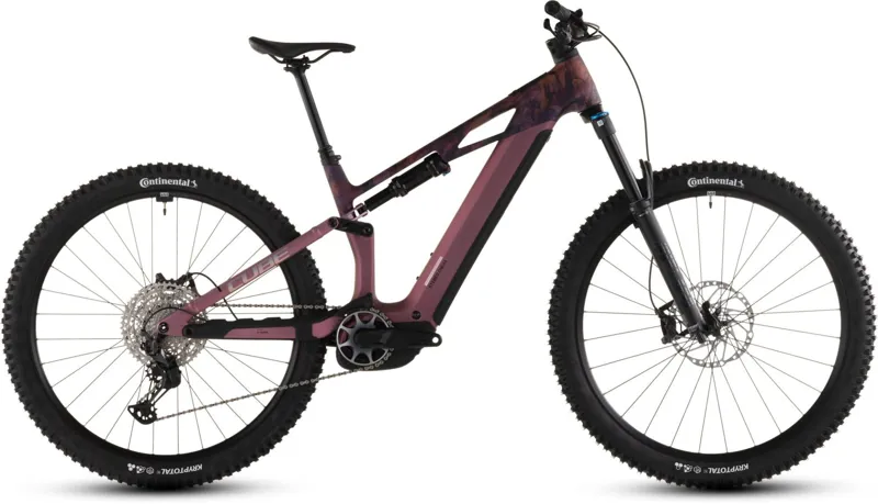2026 Cube Stereo Hybrid One44 HPC SLX 800 E-MTB in Shift Blush/Art