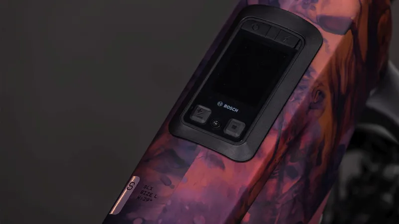 2026 Cube Stereo Hybrid One44 HPC SLX 800 E-MTB in Shift Blush/Art-6