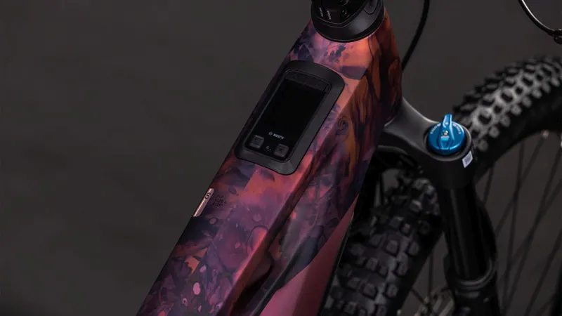 2026 Cube Stereo Hybrid One44 HPC SLX 800 E-MTB in Shift Blush/Art-7