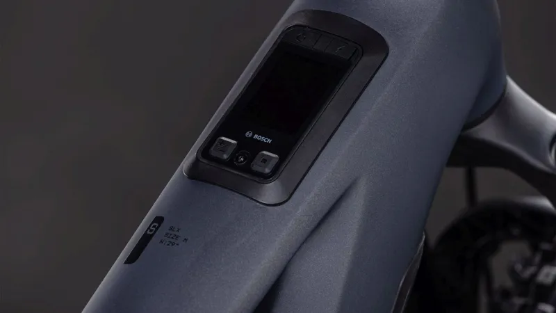 2026 Cube Stereo Hybrid One44 HPC SLX 800 E-MTB in Slab Grey/Orange-6