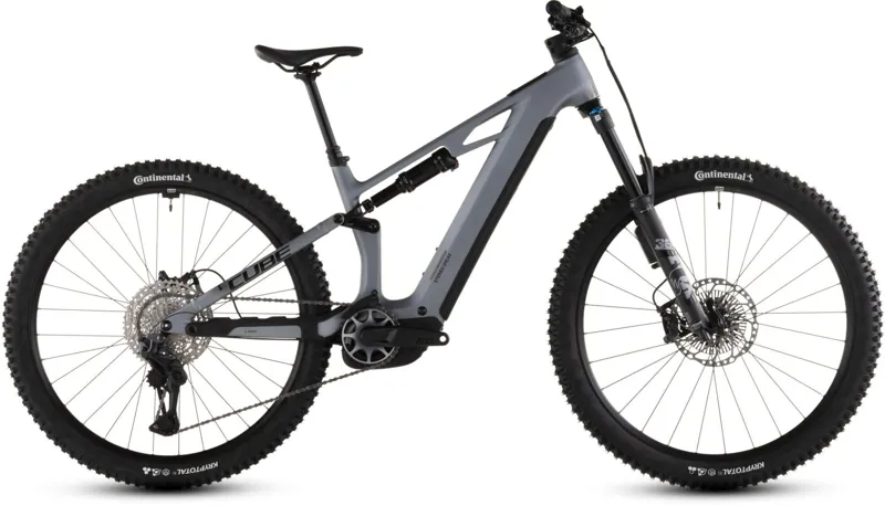 2026 Cube Stereo Hybrid ONE44 HPC SLX EVO 800 E-MTB in Slate Grey/Black