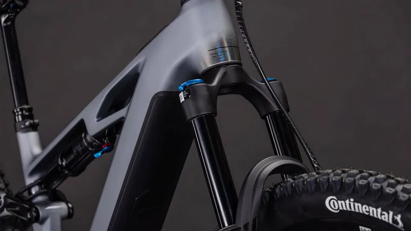 2026 Cube Stereo Hybrid ONE44 HPC SLX EVO 800 E-MTB in Slate Grey/Black-2