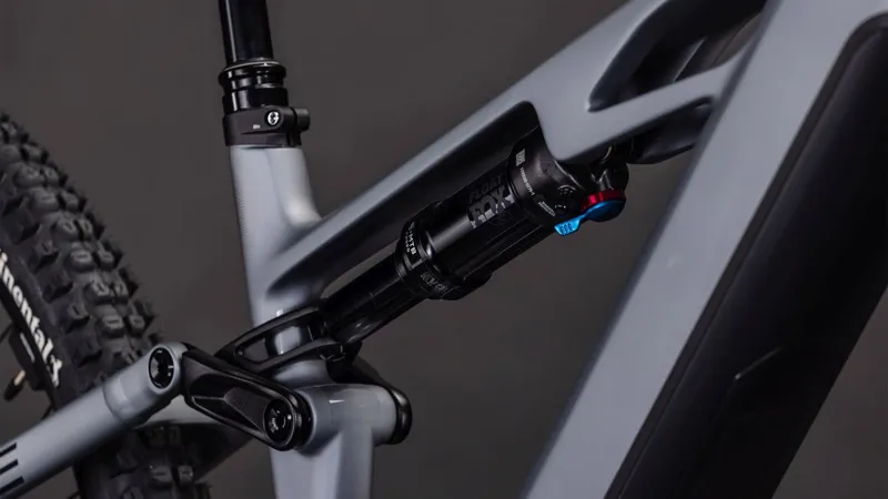 2026 Cube Stereo Hybrid ONE44 HPC SLX EVO 800 E-MTB in Slate Grey/Black-3