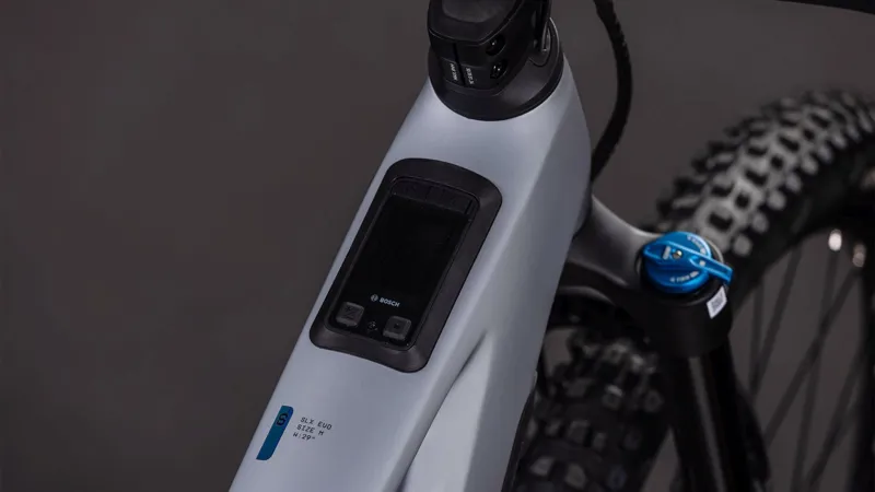 2026 Cube Stereo Hybrid ONE44 HPC SLX EVO 800 E-MTB in Slate Grey/Black-8