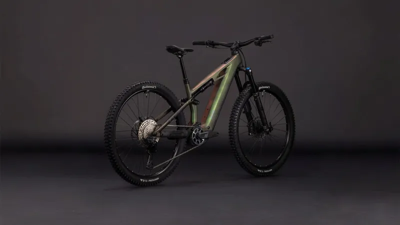 2026 Cube Stereo Hybrid ONE44 HPC SLX EVO 800 E-MTB in Stellar Grey-1