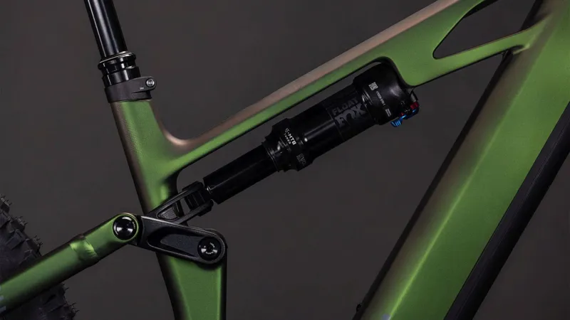 2026 Cube Stereo Hybrid ONE44 HPC SLX EVO 800 E-MTB in Stellar Grey-4